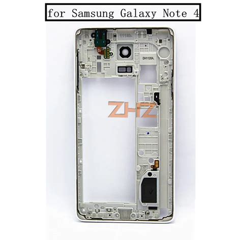 samsung galaxy note 4 metal middle housing|Medium Frame Housing W Middle Cover Bezel Samsung Galaxy .